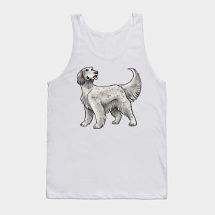 Dog - English Setter - Blue Belton Tank Top